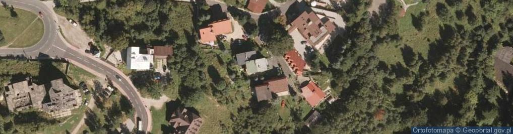 Zdjęcie satelitarne Azyl Pokoje gościnne Urszula Umańska