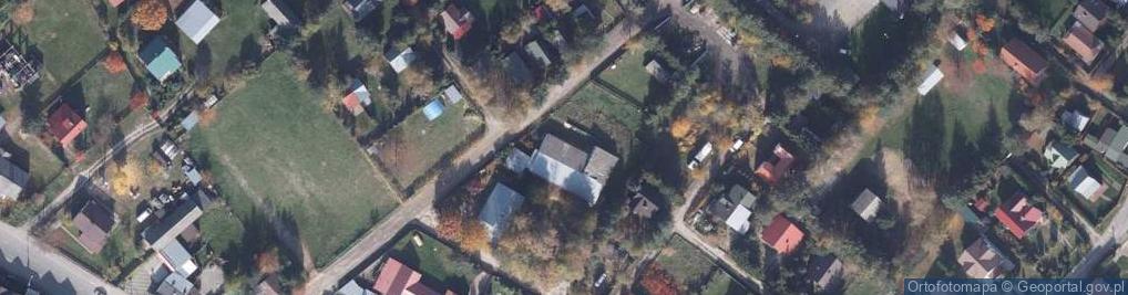 Zdjęcie satelitarne Biała Podkowa