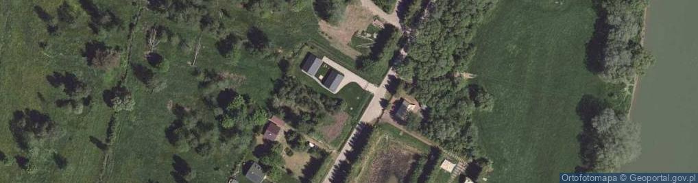Zdjęcie satelitarne Bieszczadzka Chatka