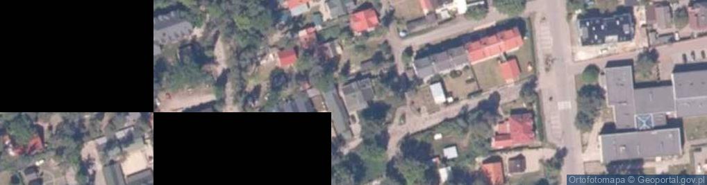Zdjęcie satelitarne Brzozowy Zakątek