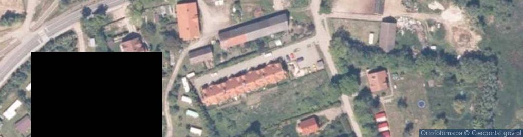 Zdjęcie satelitarne budynek mieszkalny Łąkowa 2