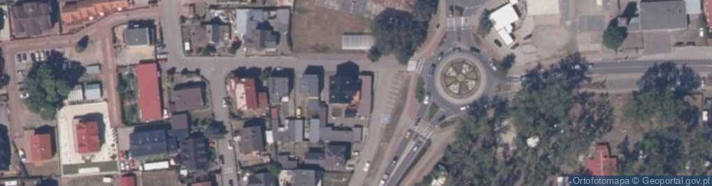 Zdjęcie satelitarne Bursztyn