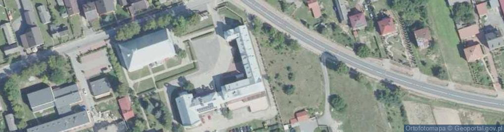 Zdjęcie satelitarne Centrum Spotkań i Dialogu Diecezji Kieleckiej
