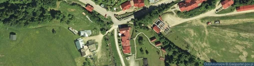 Zdjęcie satelitarne Chata pod Pustą