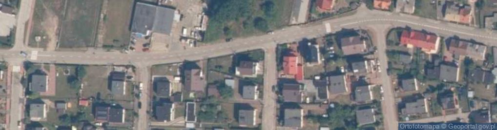 Zdjęcie satelitarne Cicha Przystań