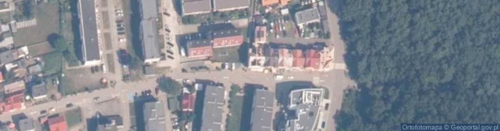 Zdjęcie satelitarne Dom Gościnny Foka