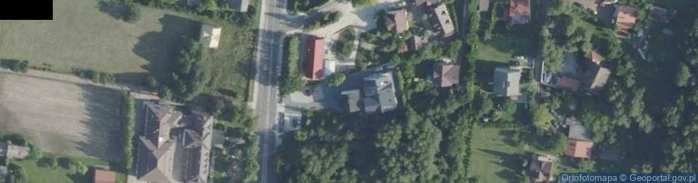 Zdjęcie satelitarne Dom Gościnny Marysieńka