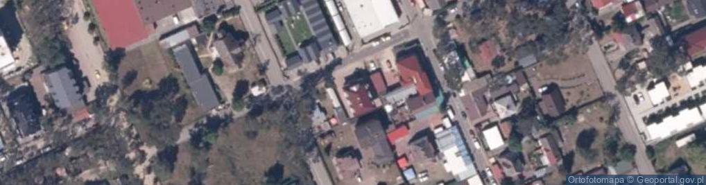 Zdjęcie satelitarne Dom Gościnny Poranek