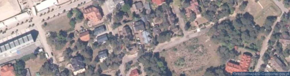 Zdjęcie satelitarne Dom Gościnny U Macieja