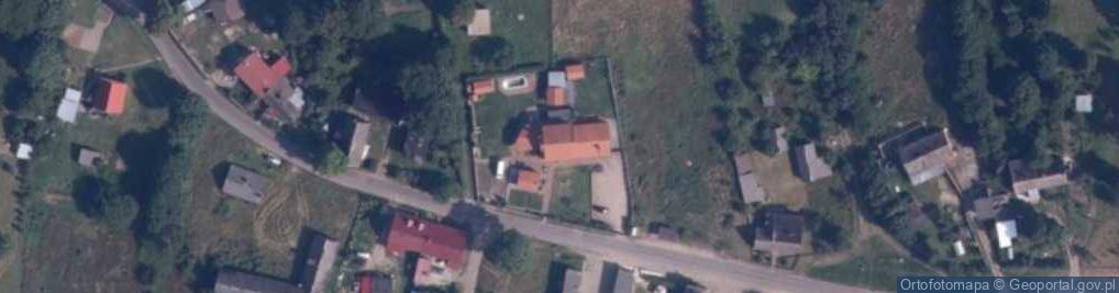 Zdjęcie satelitarne Dom Gościnny u Ziutka