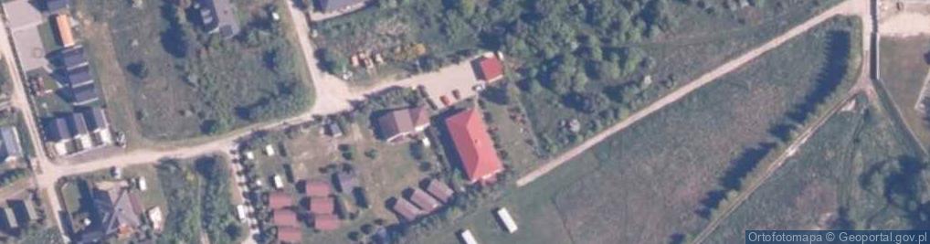 Zdjęcie satelitarne Dom Gościnny Zakątek