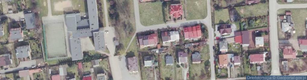 Zdjęcie satelitarne Dom Leśmiana- Pokoje do wynajęcia
