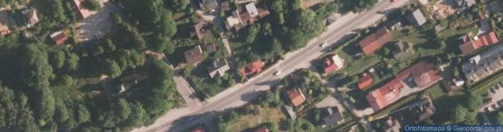 Zdjęcie satelitarne Dom na Beskidzkiej