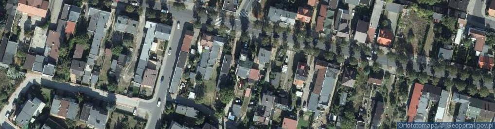 Zdjęcie satelitarne Dom Pod Różami - Różany Zakątek