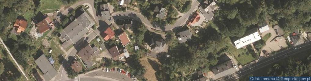 Zdjęcie satelitarne Dom Wczasowy Jeleni Róg