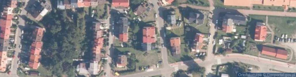 Zdjęcie satelitarne Dom Wczasowy Olivia