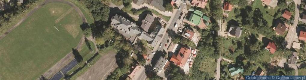 Zdjęcie satelitarne Dom Wczasowy Piast