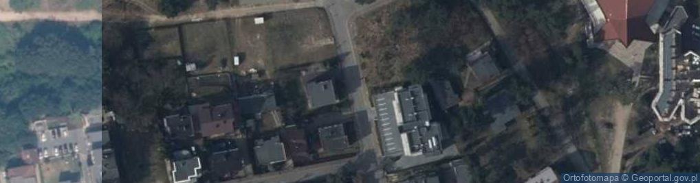 Zdjęcie satelitarne Dom Wypoczynkowy Dariusz - Ośrodek Wczasów Rechabilitacyjnych