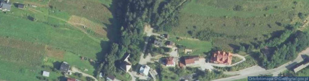Zdjęcie satelitarne Domek Góralski Nad Czorsztynem
