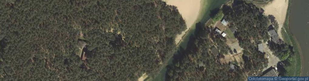 Zdjęcie satelitarne Domek nad zalewem