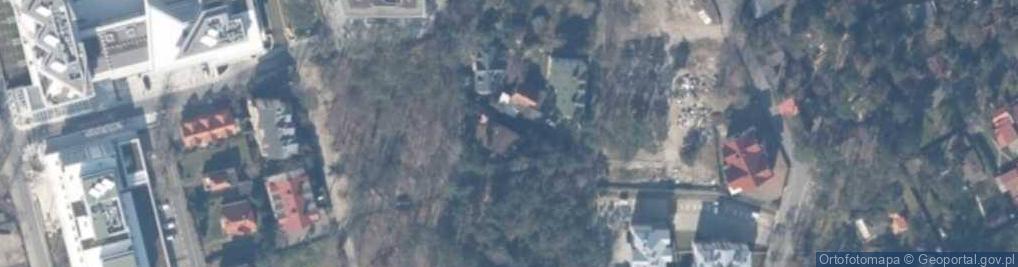 Zdjęcie satelitarne Domek Pod Laskiem