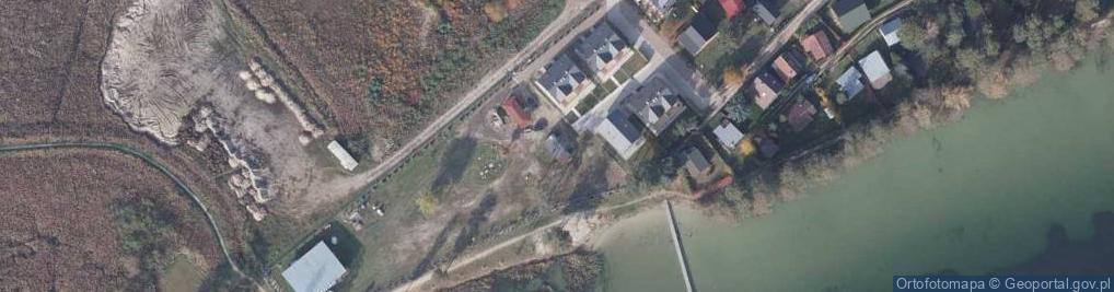 Zdjęcie satelitarne Domek przy plaży Jezioro Białe