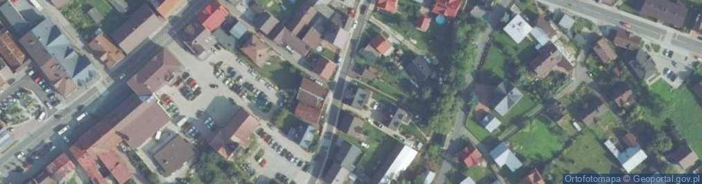 Zdjęcie satelitarne Domek U Eli