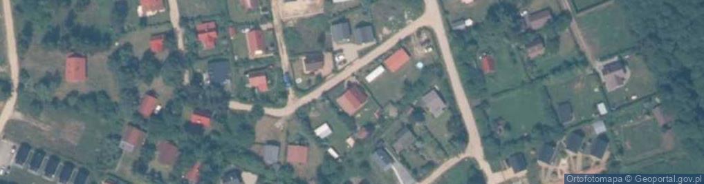 Zdjęcie satelitarne Domek