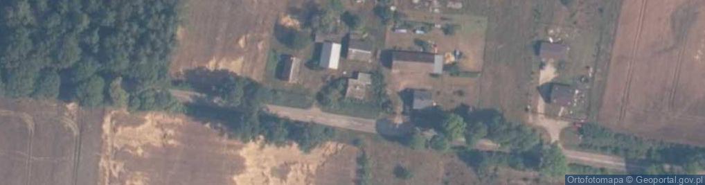 Zdjęcie satelitarne Domki Białogarda