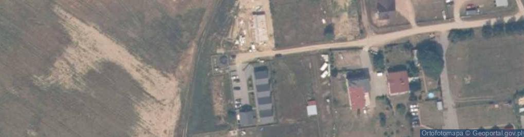 Zdjęcie satelitarne Domki Iwonki