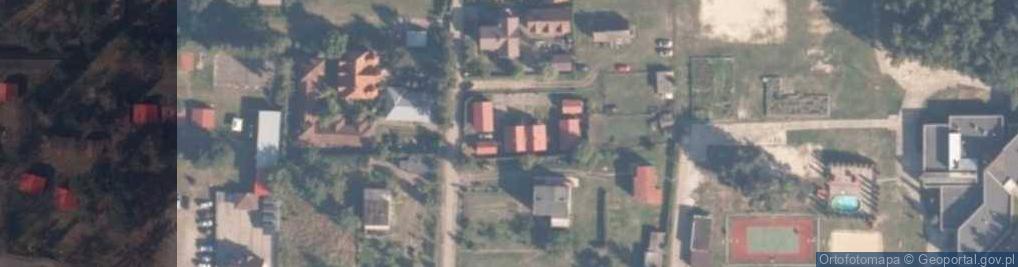 Zdjęcie satelitarne Domki Joanna