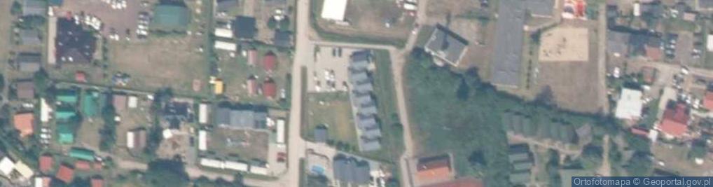 Zdjęcie satelitarne Domki Krysia 2