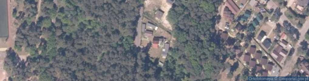 Zdjęcie satelitarne Domki Krzyś
