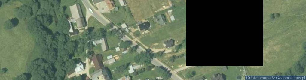 Zdjęcie satelitarne Domki Miętusówka