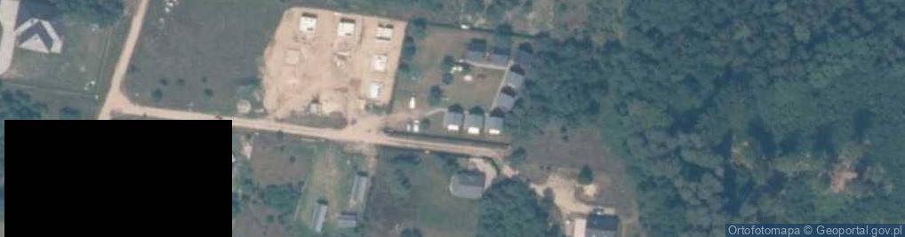 Zdjęcie satelitarne Domki Miłe