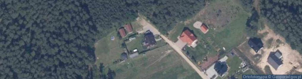 Zdjęcie satelitarne Domki Na Kaszubach
