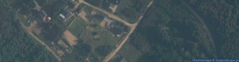 Zdjęcie satelitarne Domki Pod Kapeluszem