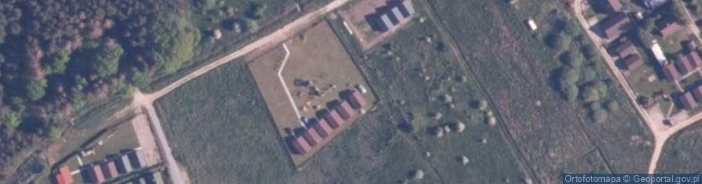 Zdjęcie satelitarne Domki Przy Lesie