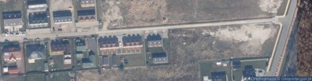 Zdjęcie satelitarne Domki przy Myśliwskiej Noclegi Domki na Wynajem