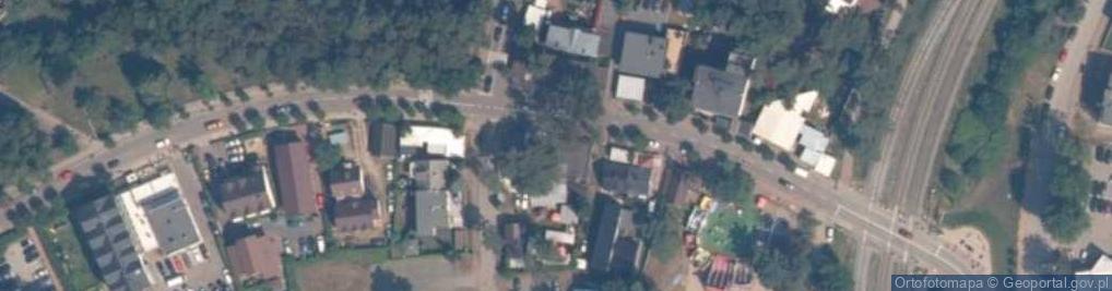 Zdjęcie satelitarne Domki U Babci
