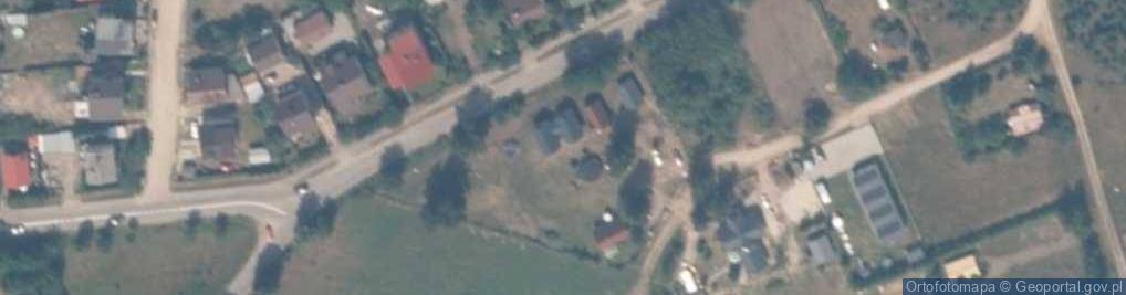 Zdjęcie satelitarne Domki U Goni