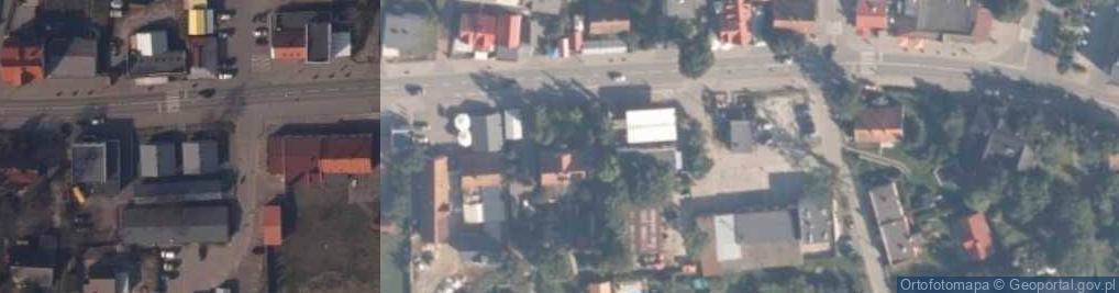 Zdjęcie satelitarne Domki U Teresy