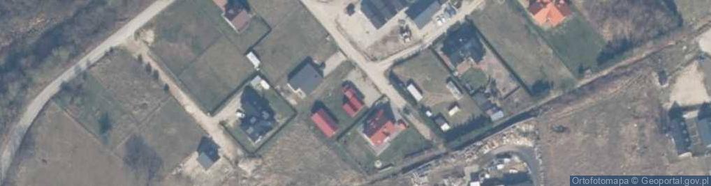 Zdjęcie satelitarne Domki U Władka