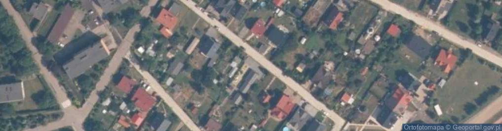 Zdjęcie satelitarne Domki Wypoczynkowe Zosia i Helenka