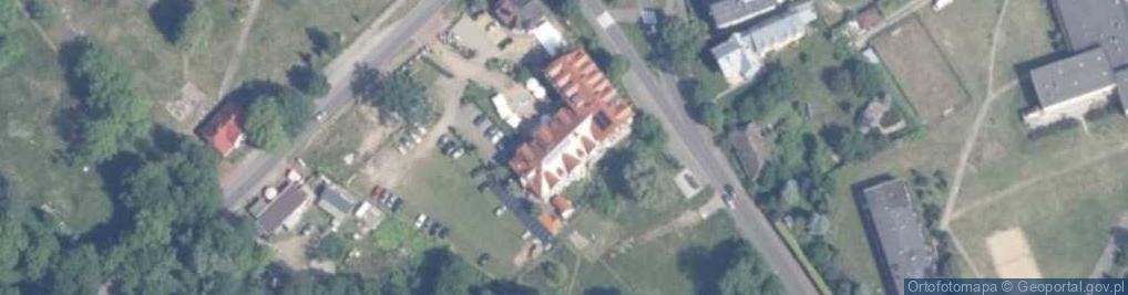 Zdjęcie satelitarne Dworek Jamneński
