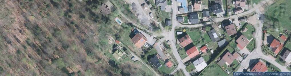Zdjęcie satelitarne Górska Chata