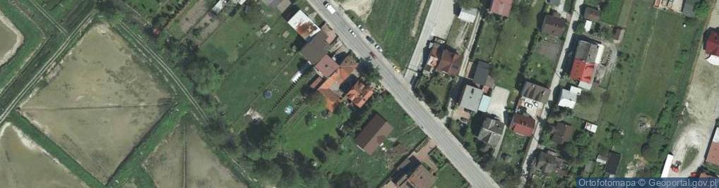 Zdjęcie satelitarne Gościna Pod Sosną