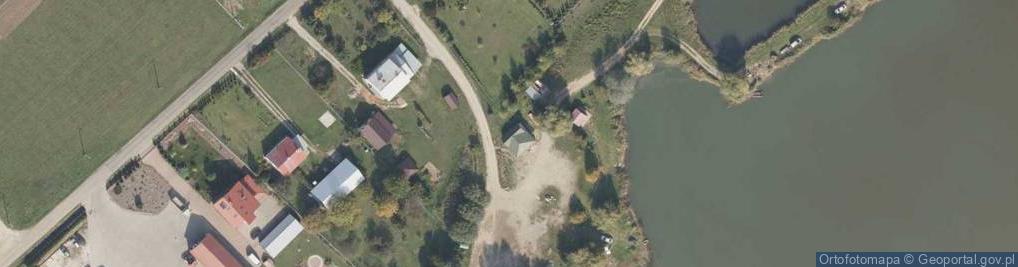 Zdjęcie satelitarne Gospodarstwo Wedkarsko Wypoczynkowe Zgoda