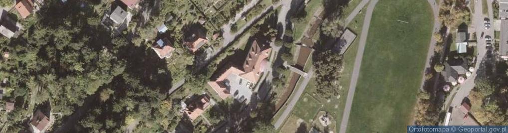 Zdjęcie satelitarne Hotelik Sudety