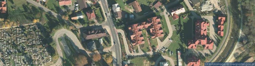 Zdjęcie satelitarne Jaworzyna